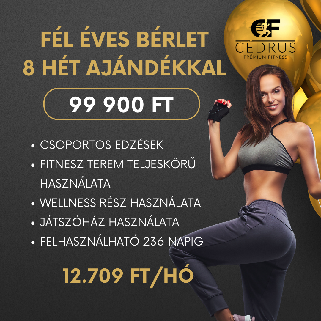 180+56 napos születésnapi limitált bérlet