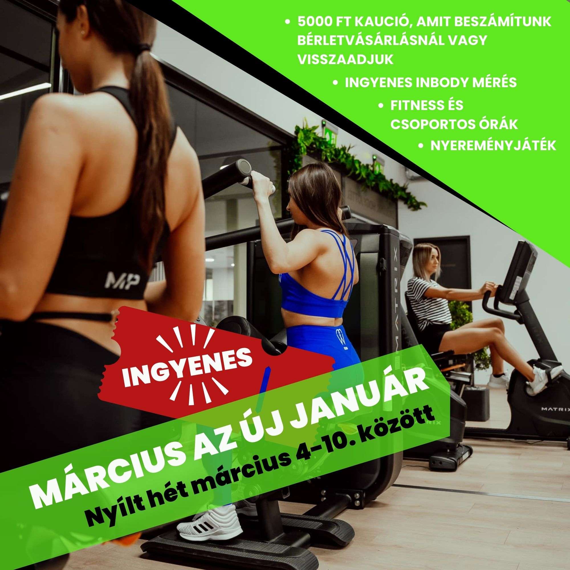 NYÍLT HÉT a Cédrus Fitnessben!