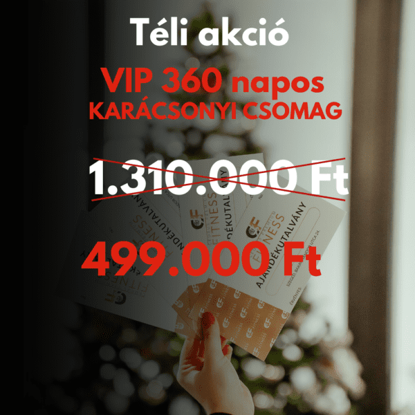 TÉLI AKCIÓ - VIP 360 karácsonyi csomag