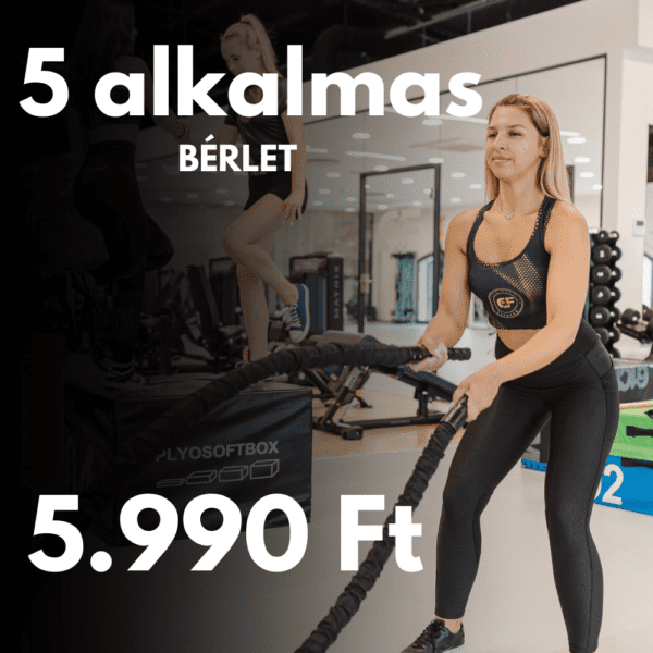 5 alkalmas bérlet