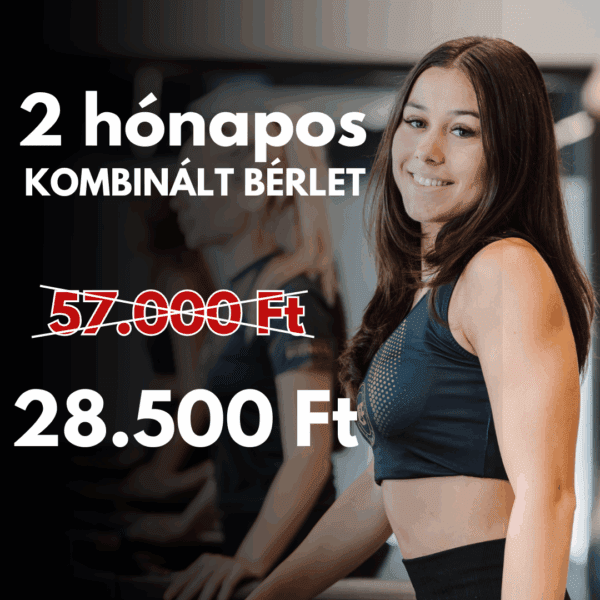 2 hónapos kombinált bérlet