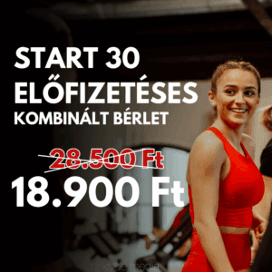 Előfizetéses bérlet - 18.900 Ft/havonta