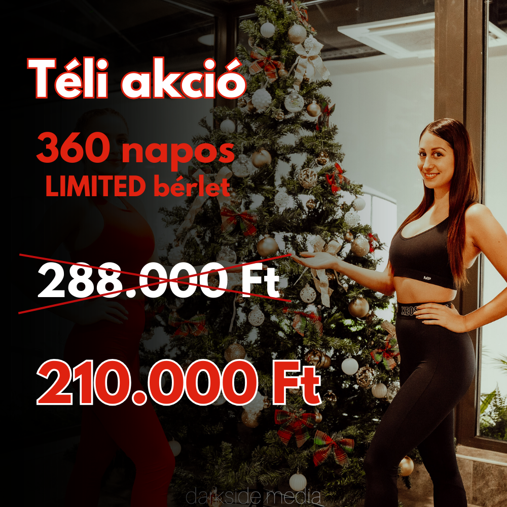 TÉLI AKCIÓ -  360 napos ALL INCLUSIVE LIMITED